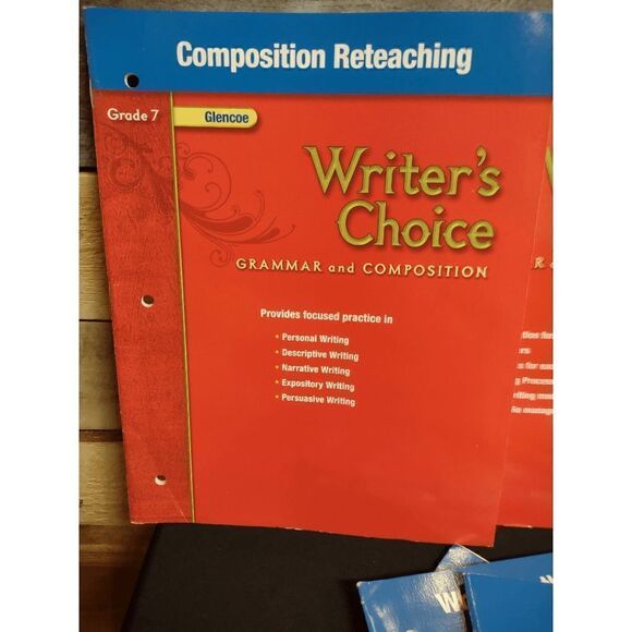 Brand NEW - Lot of 11 Glencoe Writer's Choice Grade 7 Books - Writing, Research - Picture 8 of 12